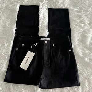 NWT Thakoon Classic Cropped Black Jeans sz 6‎